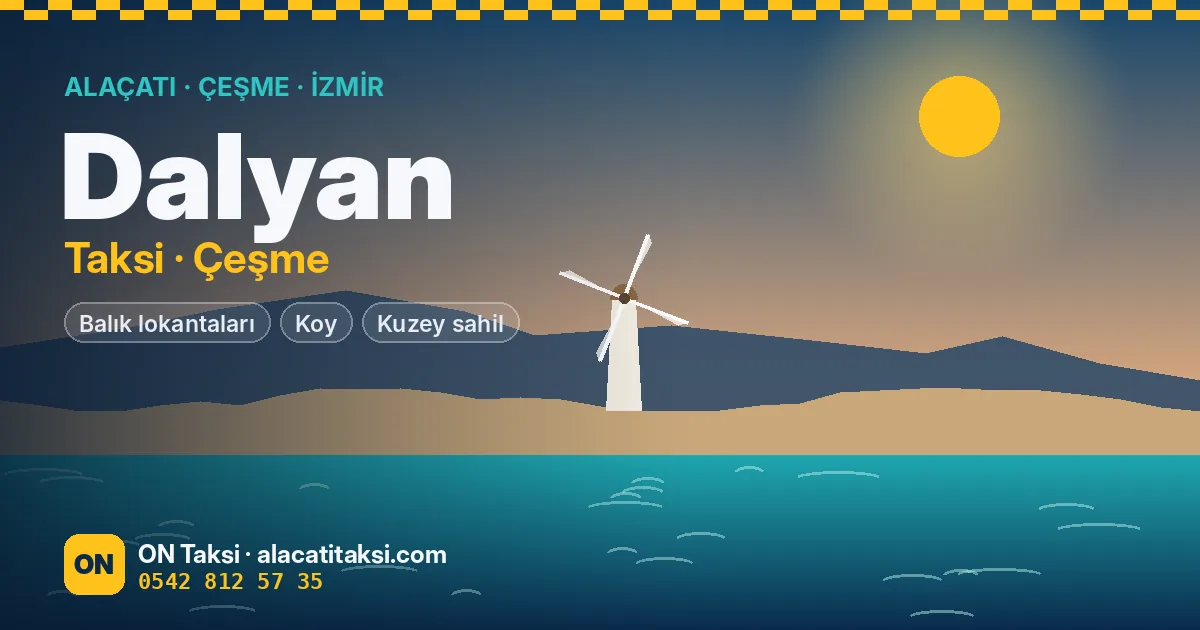 Dalyan taksi — ON Taksi