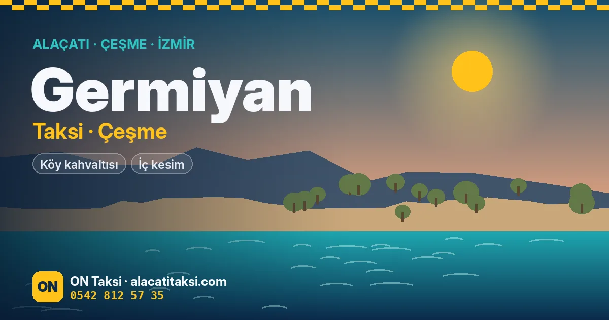 Germiyan taksi — ON Taksi